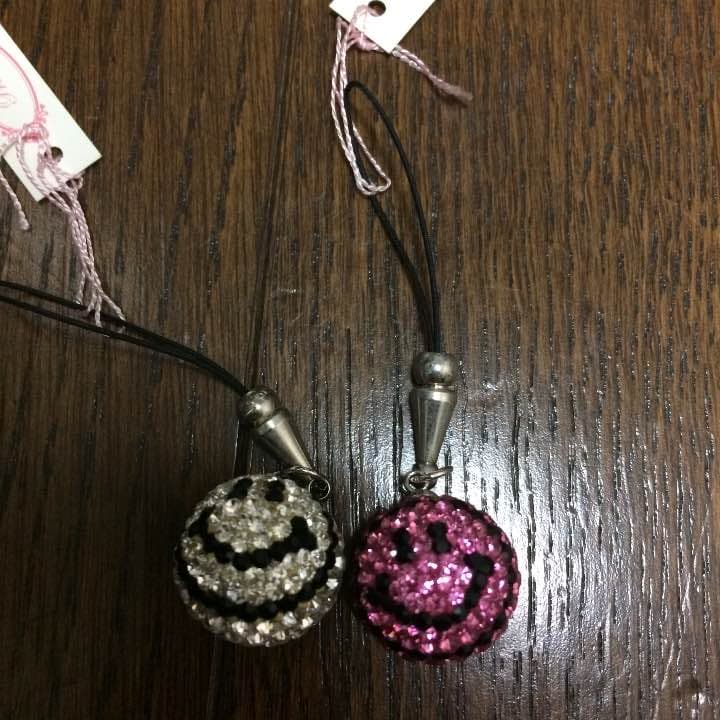 ニコちゃんマークはの携帯ストラップセット