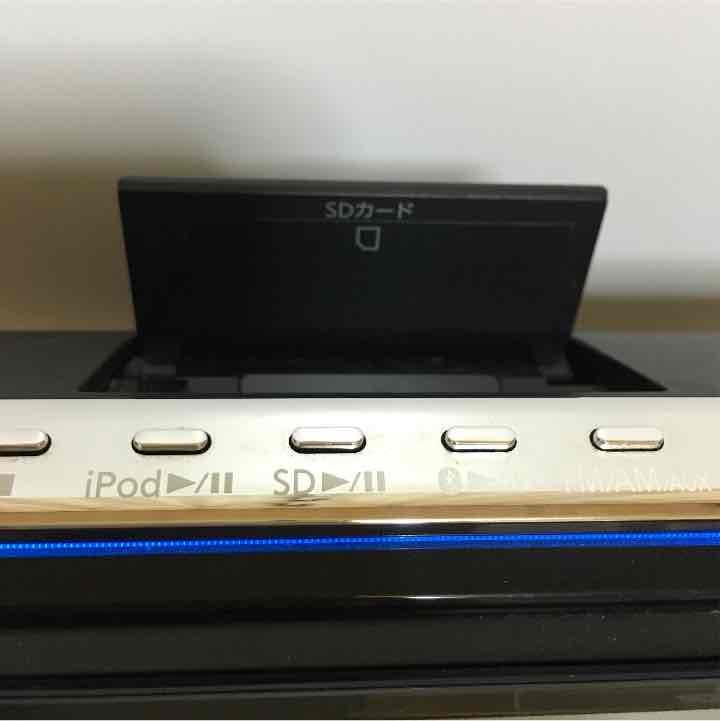 CDもiPod もラジオもSDカードも聞ける♪パナソニックD-dock