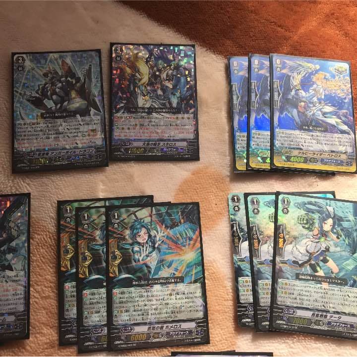 アクアフォース デッキパーツ 計25枚 値下げあり