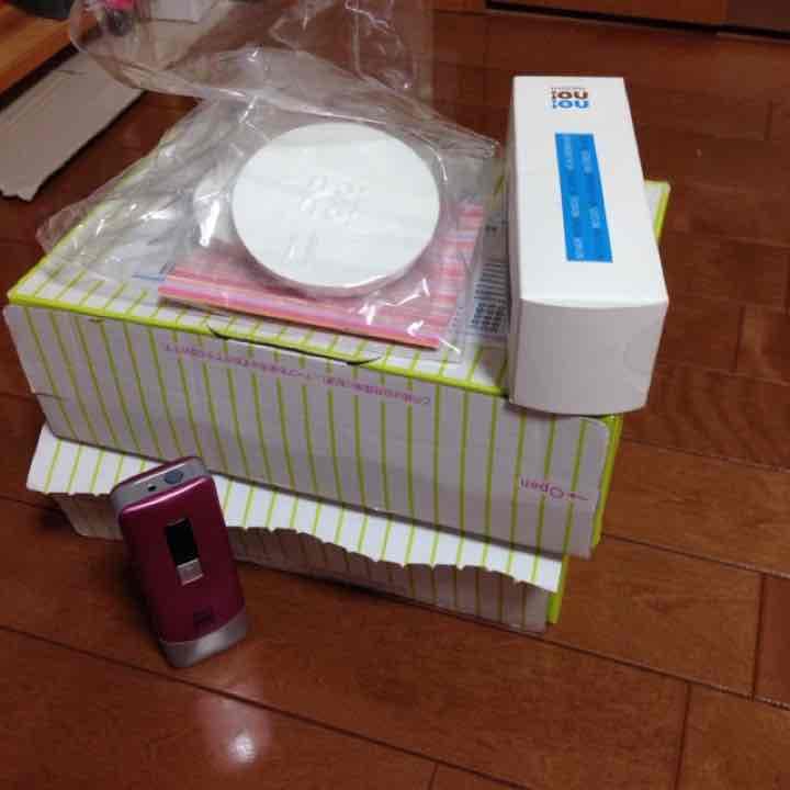 脱毛器ノーノーヘア、消耗品セット