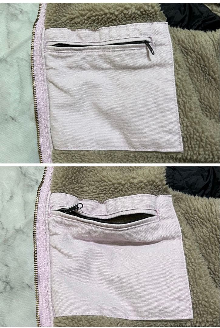 カーハート シエラ ジャケット ライトピンク 希少 フード メキシコ製 XL