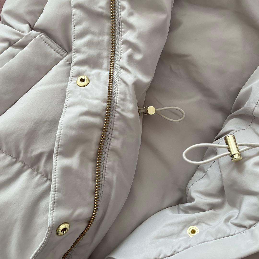 美品♪ GLOBAL WORK ⭐︎ ウツクシルエット撥水ダウンコート グレージュ