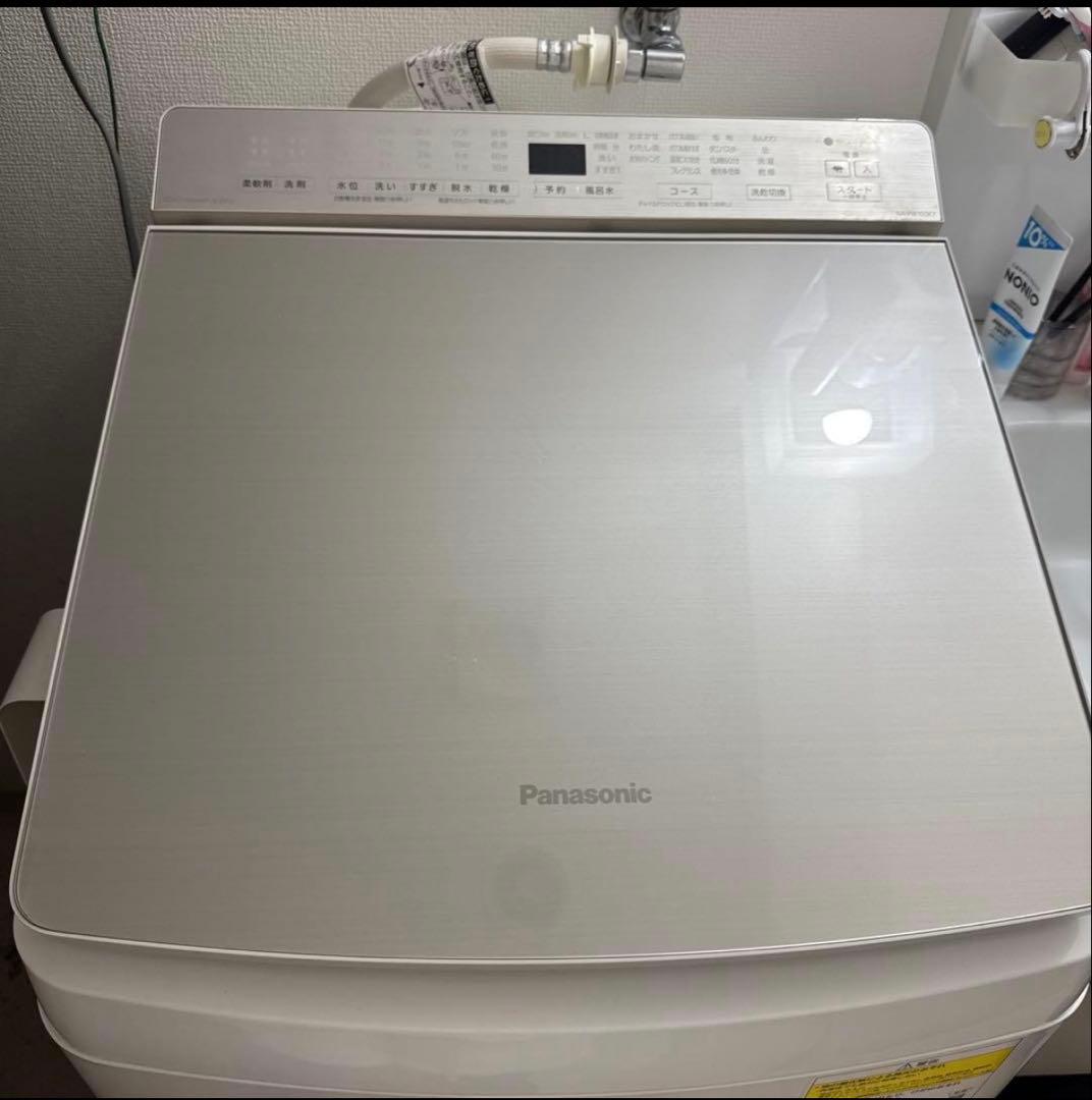 Panasonic 全自動洗濯乾燥機 縦型　10kg NA-FW100K7