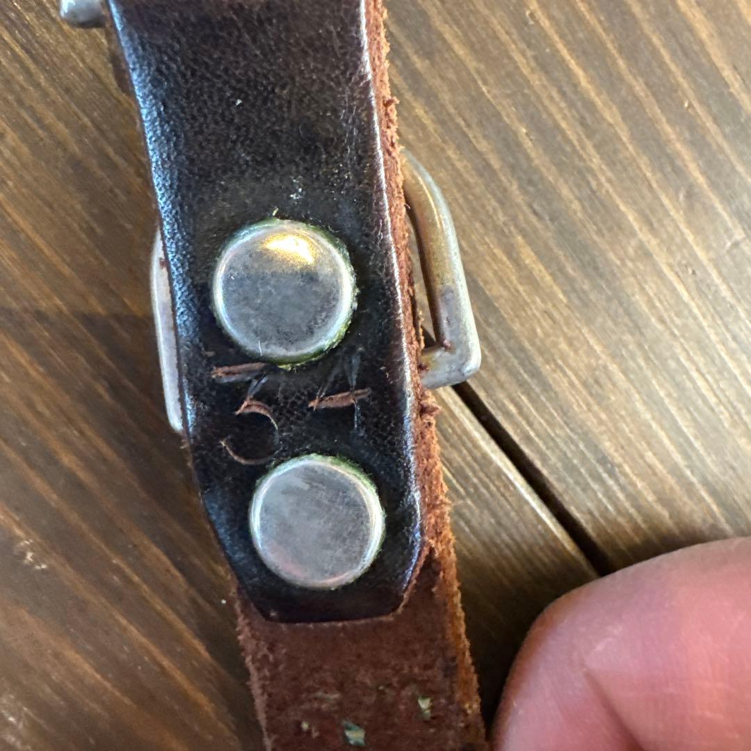 HTCベルト　0.75inch幅　ブラック×ターコイズ34インチ　中古