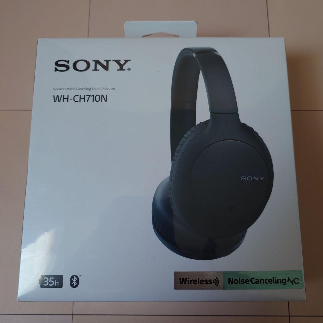 ✨新品•未使用✨SONY WH-CH710N ワイヤレスヘッドフォン　ブラック