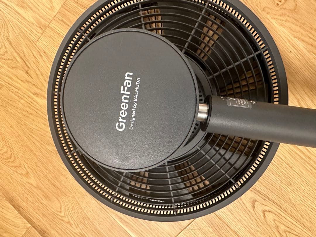 バルミューダ グリーンファンEGF-1600-DK＋ EGF-P100 ブラック