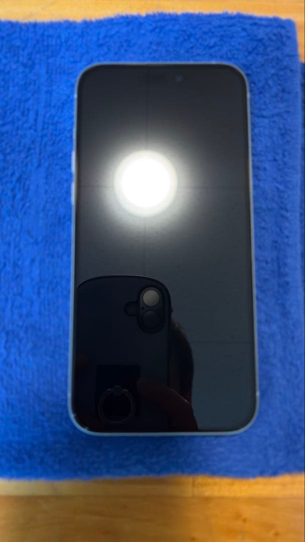 極美品 iPhone15plus 128GB Blue SIMフリー