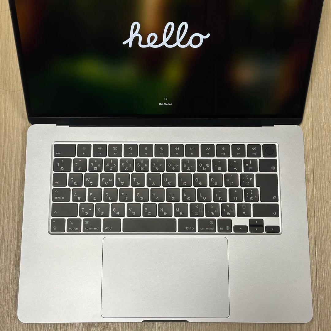 ほぼ新品 MacBook Air 15インチ M4 16GB 256GB ブルー