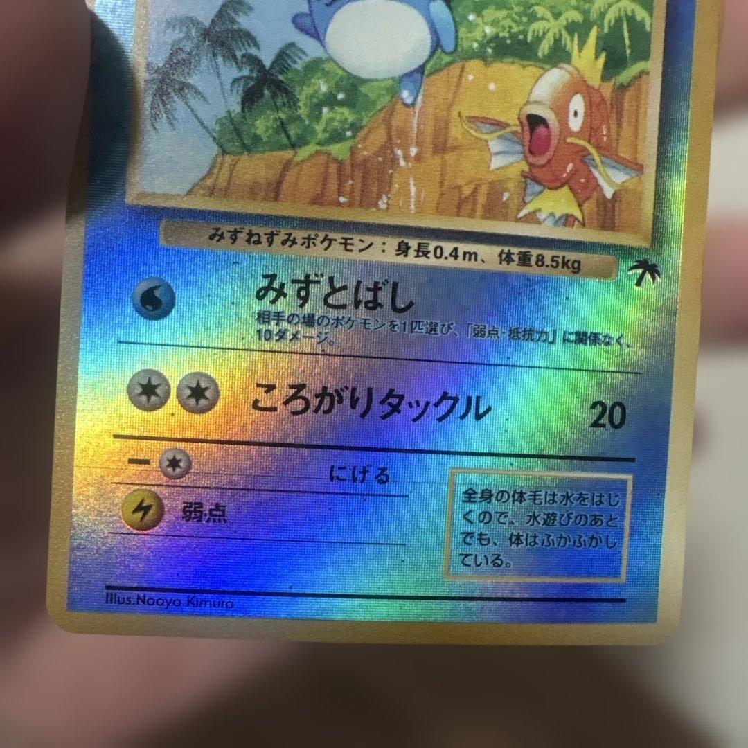 サザンアイランド　海　旧裏ポケモンカード　ポストカード付