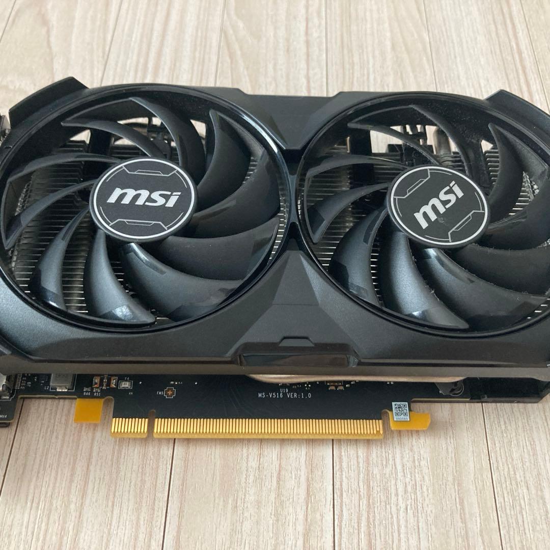 【ジャンク】MSI GeForce RTX グラフィックボード4060