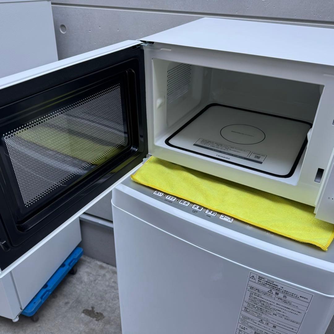 174⭐️2025.24年製美品セット★冷蔵庫洗濯機フラット電子レンジ　一人暮らし