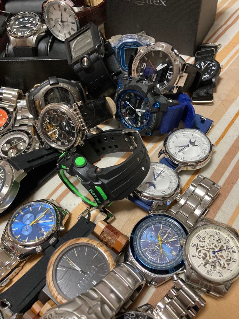 腕時計　まとめて　ジャンク　セイコー　オマージュ　G-SHOCK ケンテックス