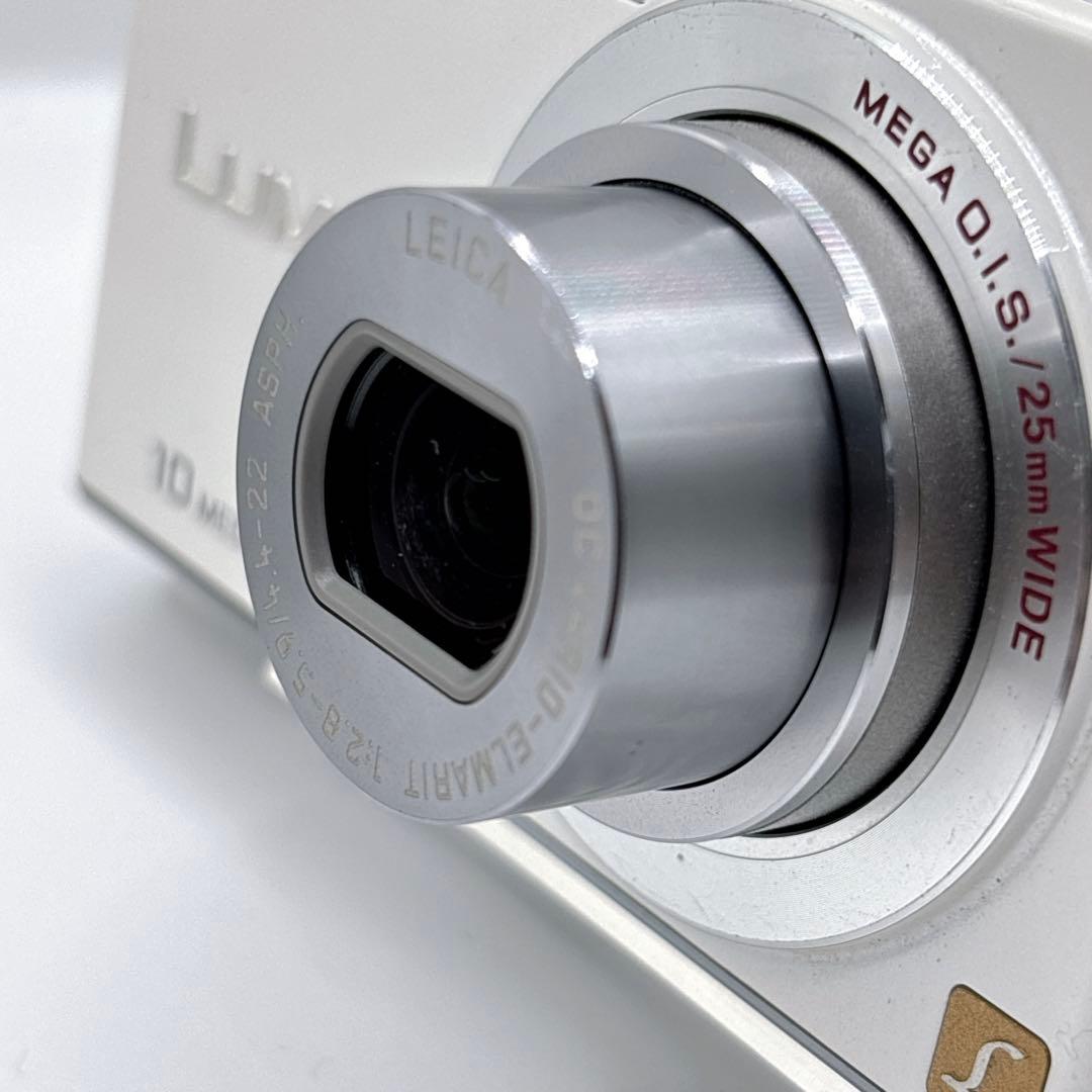 Panasonic LUMIX DMC-FX37 ホワイト　コンデジ　デジカメ
