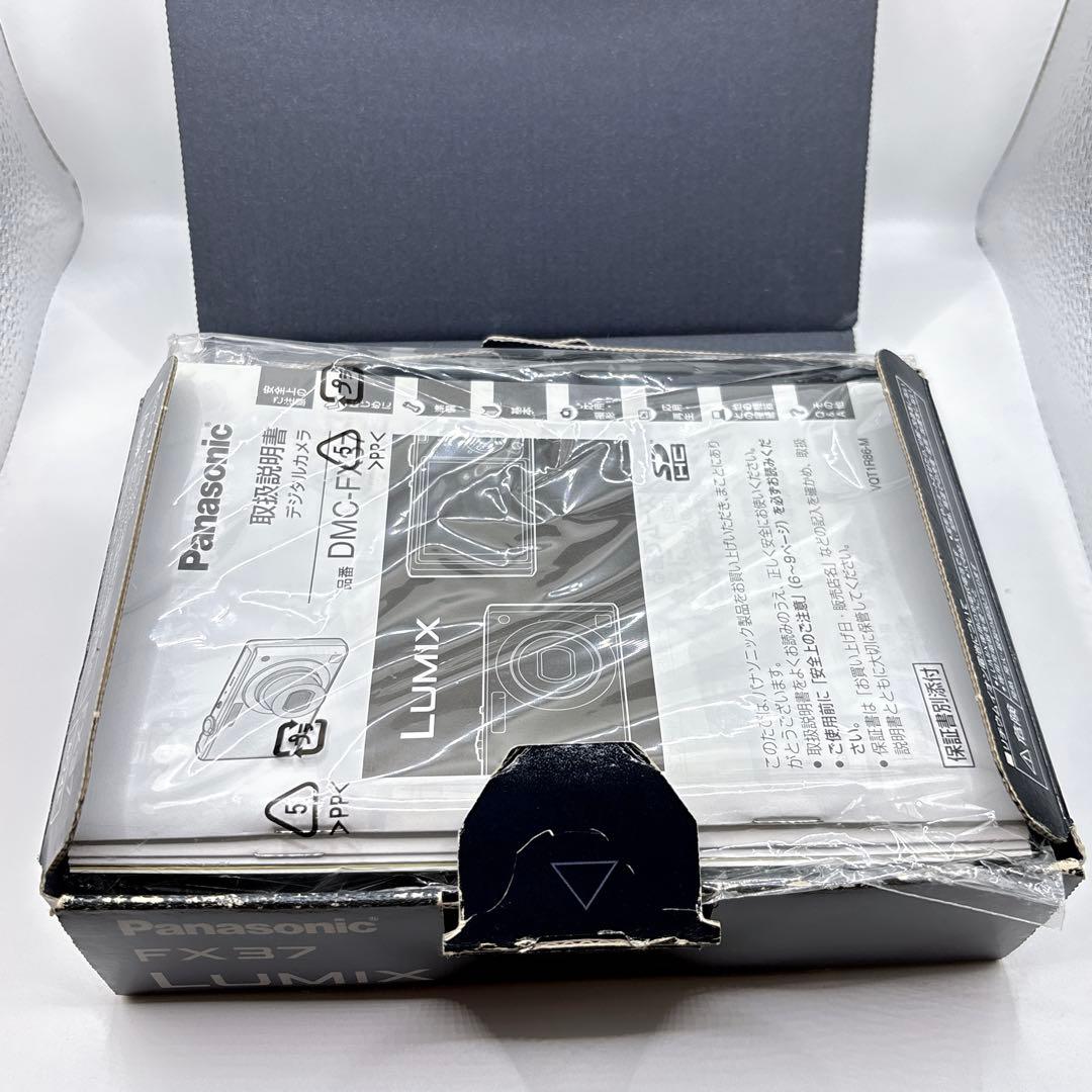 Panasonic LUMIX DMC-FX37 ホワイト　コンデジ　デジカメ
