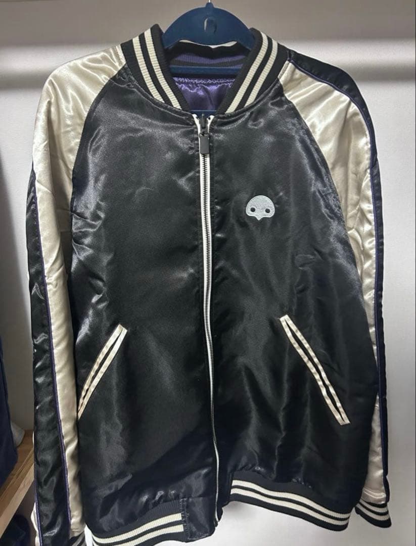 L FF14刺繍ジャンパー ハイデリン＆ゾディアーク エメトセルク ヴェーネス