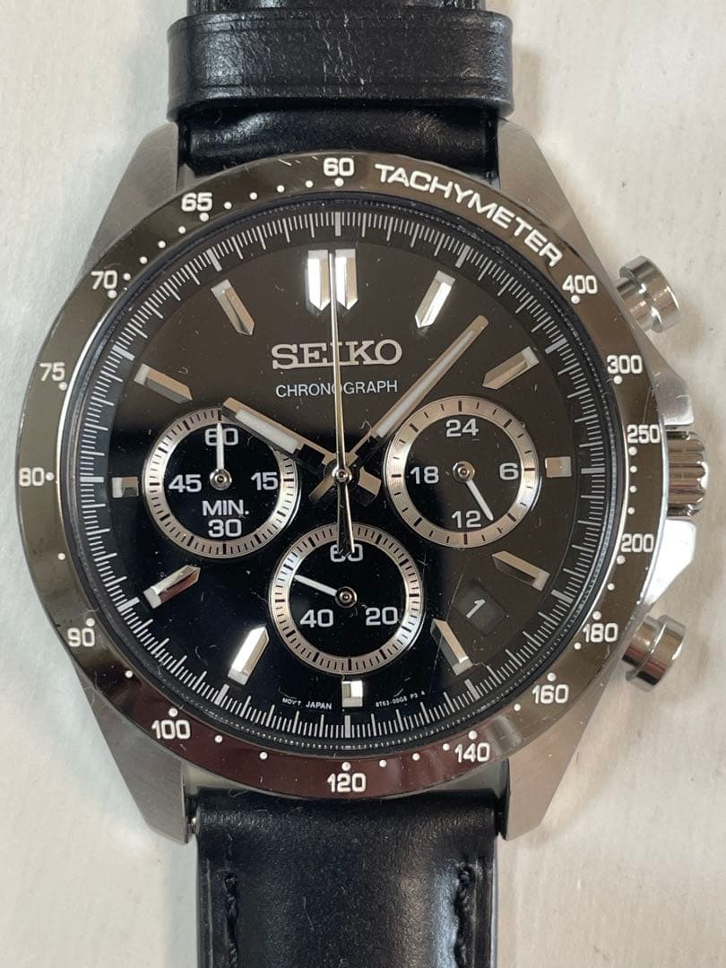 セイコー　セレクション　クロノグラフ腕時計
