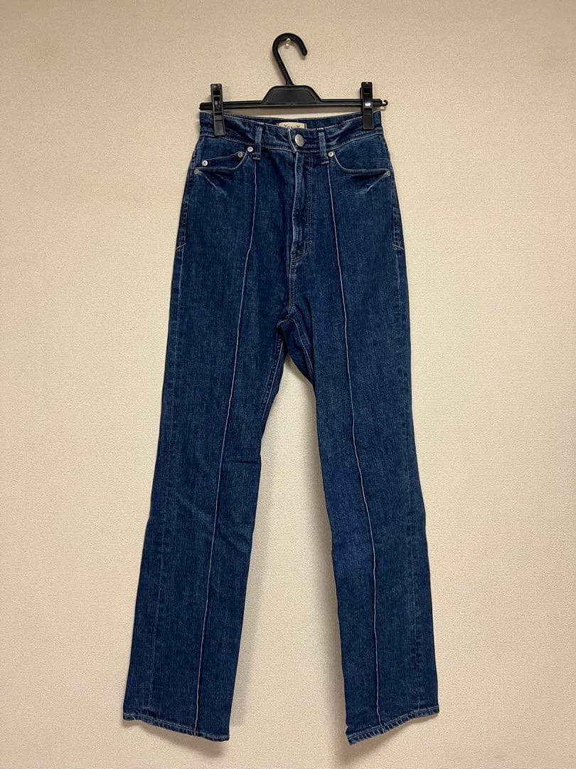 ★美品★ anuansxYANUK ピンタックストレート