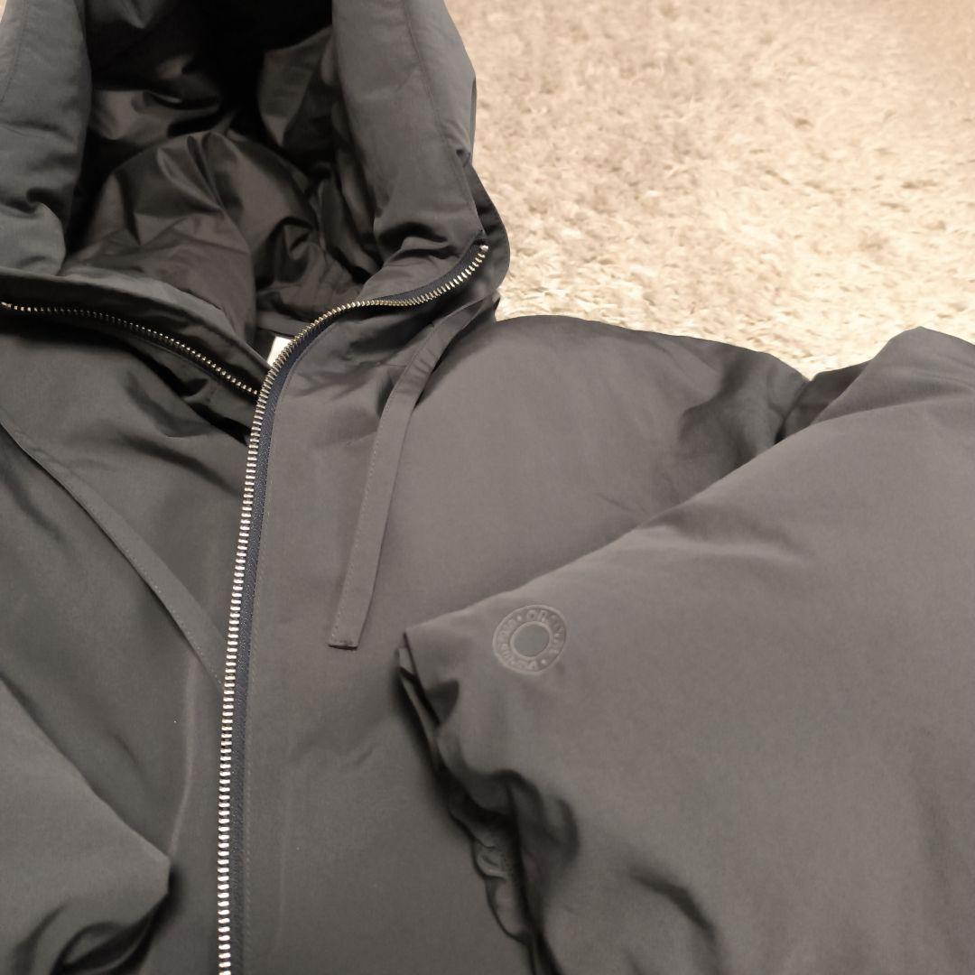 美品　ORCIVAL　オーチバル　フード付きダウンジャケット　グレー