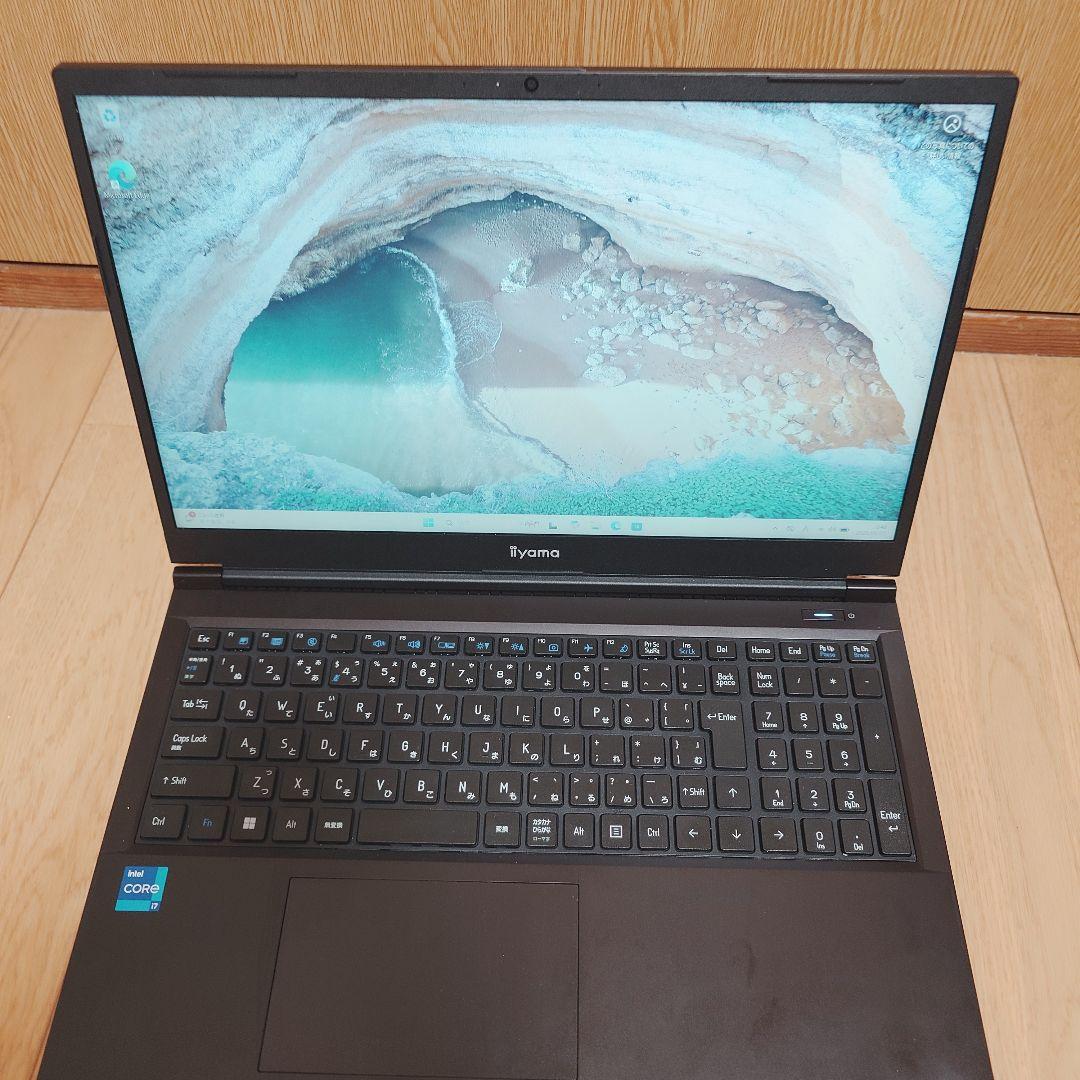iiyama ノートPC i7 12世代 12650H 16GB 512GB