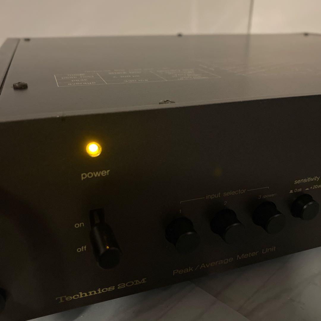 Technics テクニクスピークアベレージメーター 20M SH-9020M