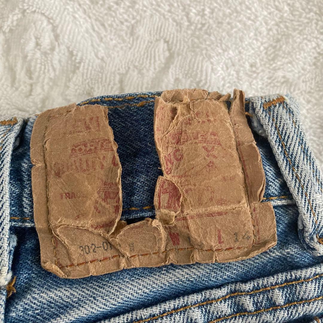 リーバイス　302 キッズ　ベビー　80 ビンテージ　Levi's デニム