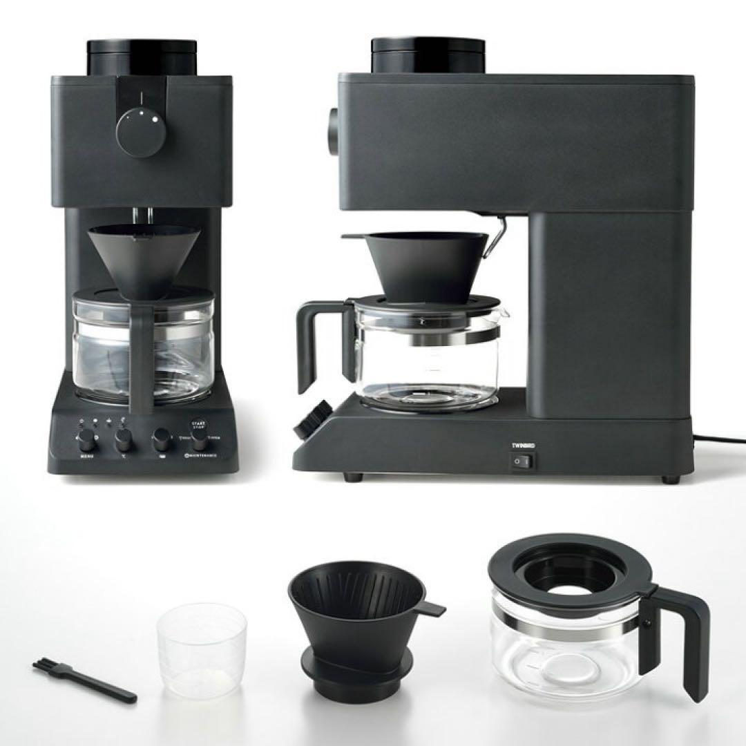 ツインバード 全自動コーヒーメーカー 3カップ(CM-D457B) 2025年式