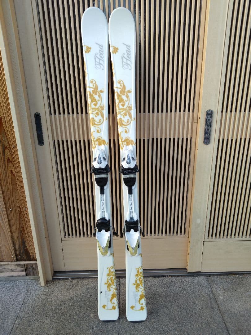 Head スキー板 ホワイト/ゴールド