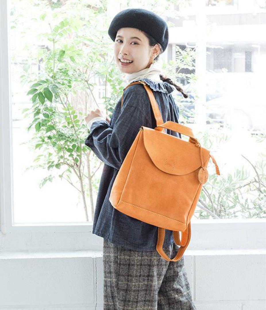 b*i様 2度使用★本革リュックzucchero filato ズッケロナチュラ