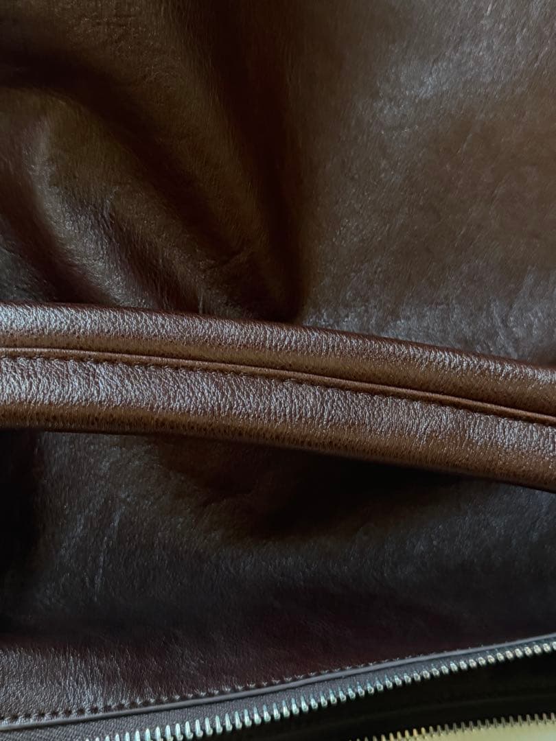 LEMAIRE BELTED HOBO BAG 　ダークブラウン