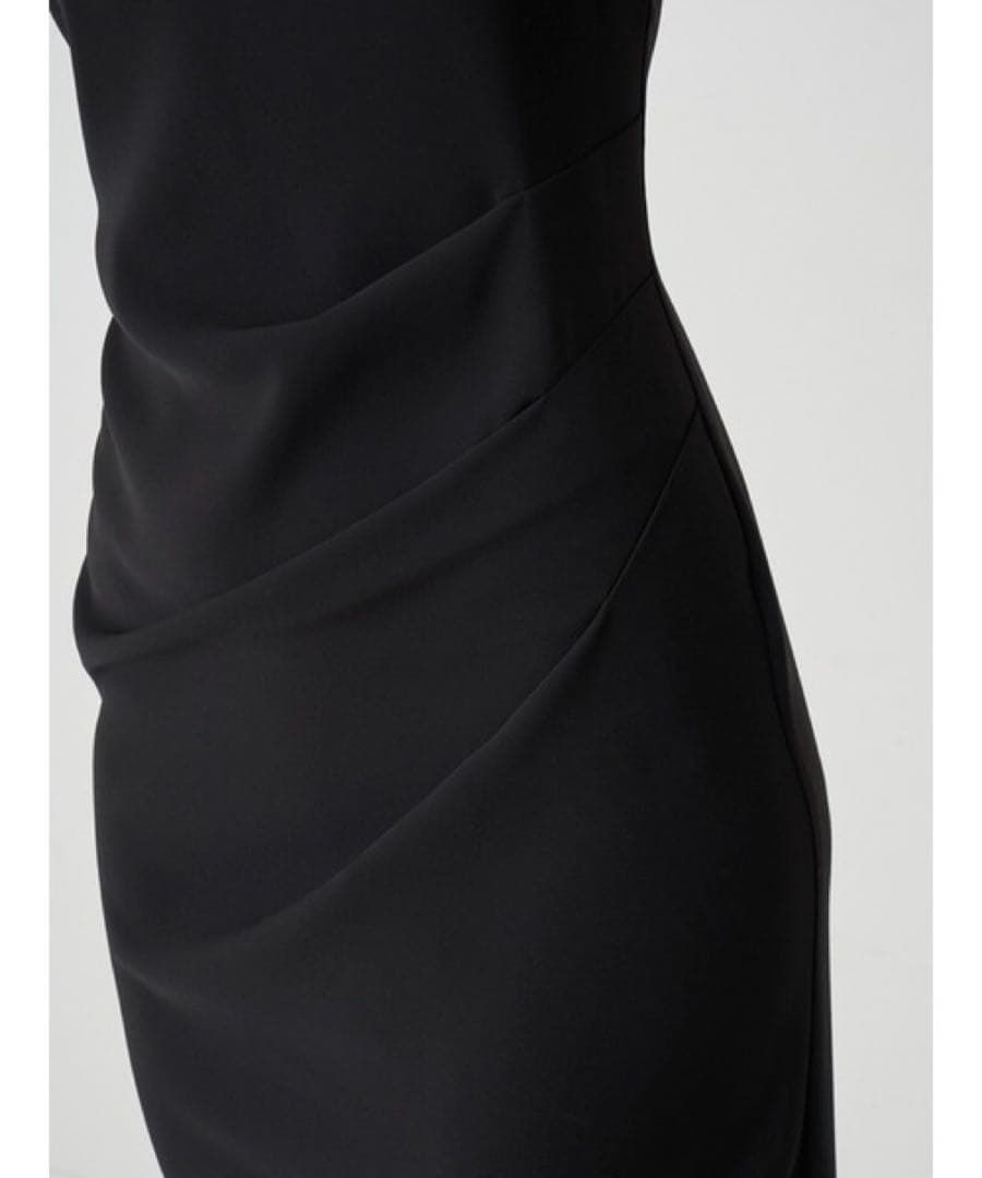 スナイデル ボレロセットドレス 黒 シースルーオケージョンパーティー結婚式