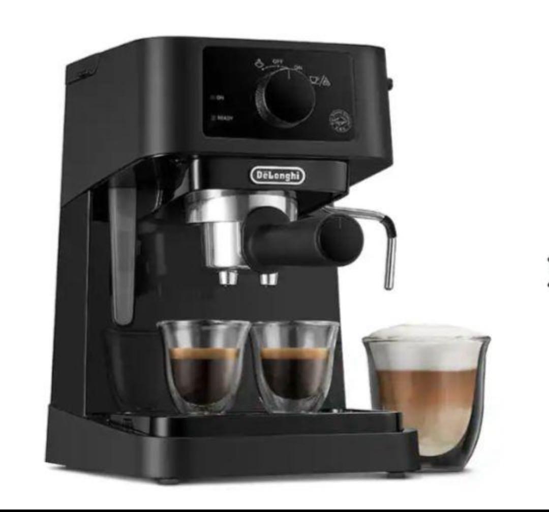 DeLonghiデロンギスティローザエスプレッソマシンブラックEC235J-BK