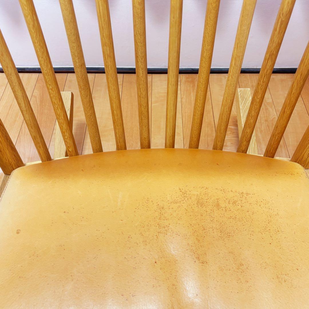 【廃盤革】リキロッカー conde house カンディハウス ロッキングチェア