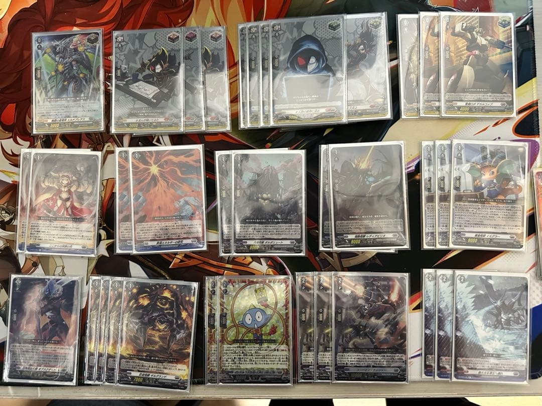 優勝構築　最安価　ヴァンガード エバ デッキ　調整パーツ、2重スリーブ付き