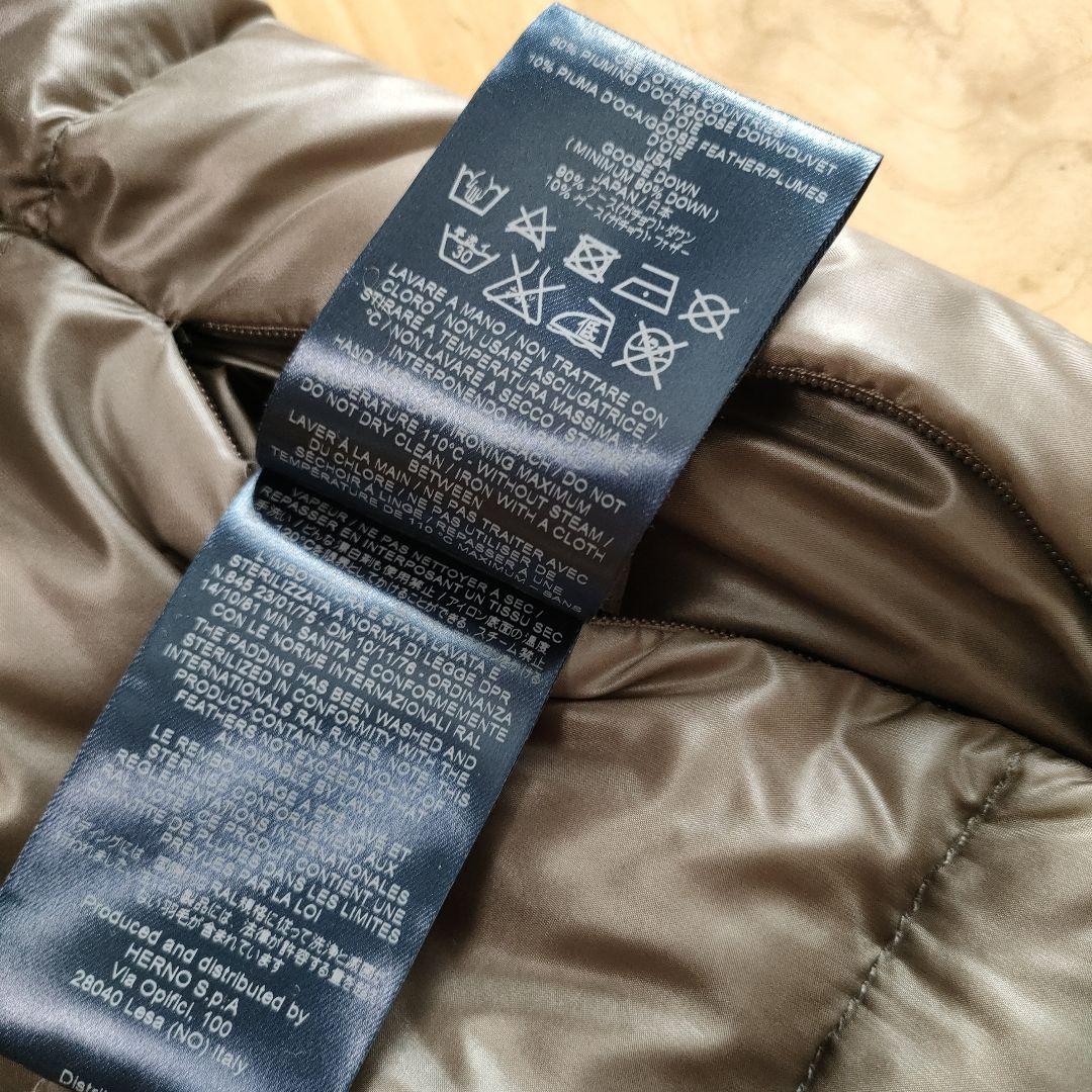 美品✨HERNO　46　ICONICO　AMELIA　ヘルノ　アメリア　XL