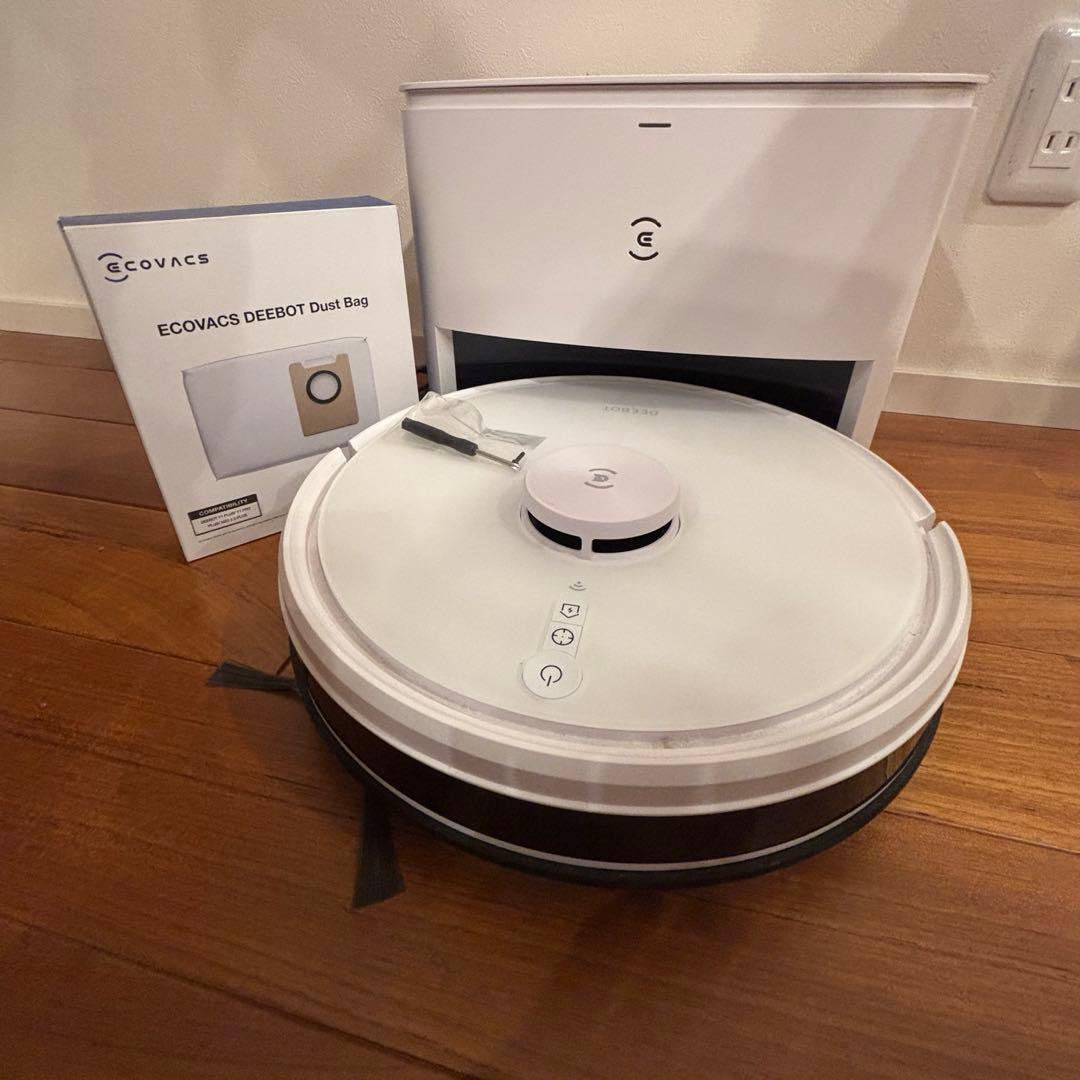 ECOVACS ロボット掃除機 ダストボックス付きDEEBOT Y1 PLUS