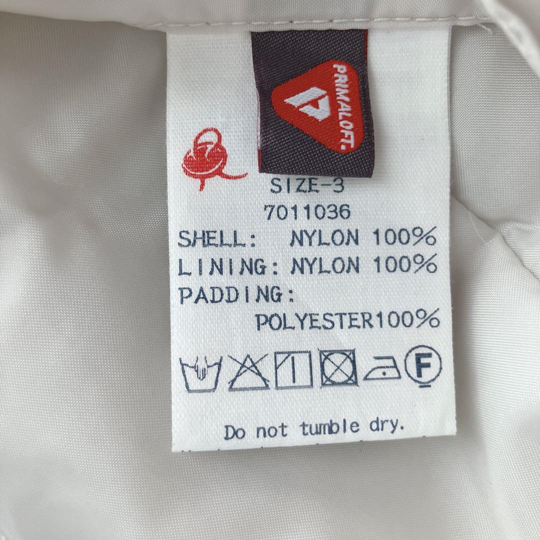 45R ナイロン中綿ベスト　ゆったりサイズ　size3