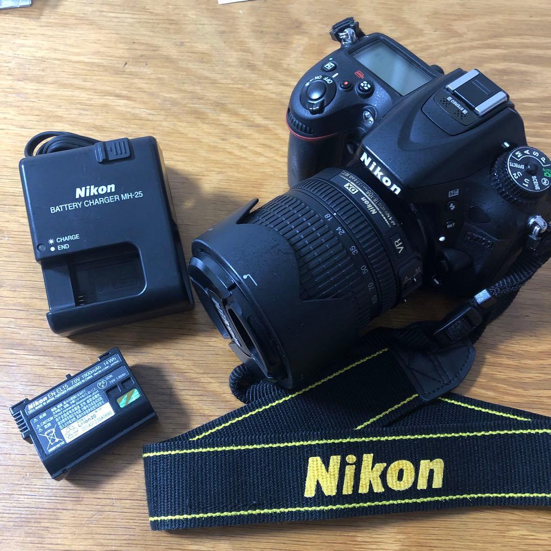 シャッター回数約7000回　d7100 レンズ付き