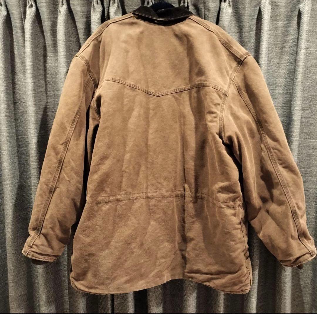 90s Carhartt カーハート ダックジャケット XL ブラウン 古着