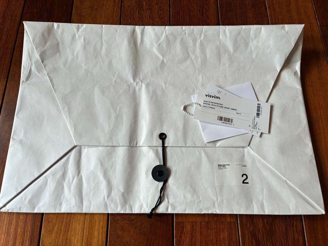 トップス visvim SOCIAL SCULPTURE SHIRT DMGD 2