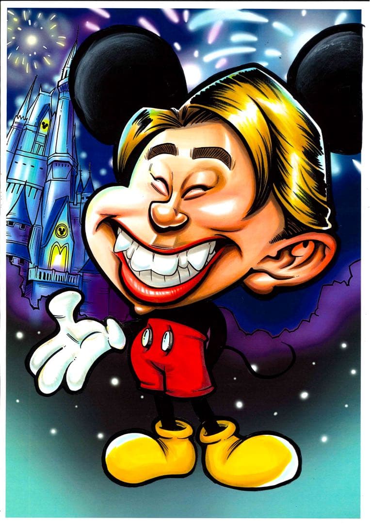 世界で1枚の手描きのオーダーメイド似顔絵★家族一緒に★記念日★誕生日