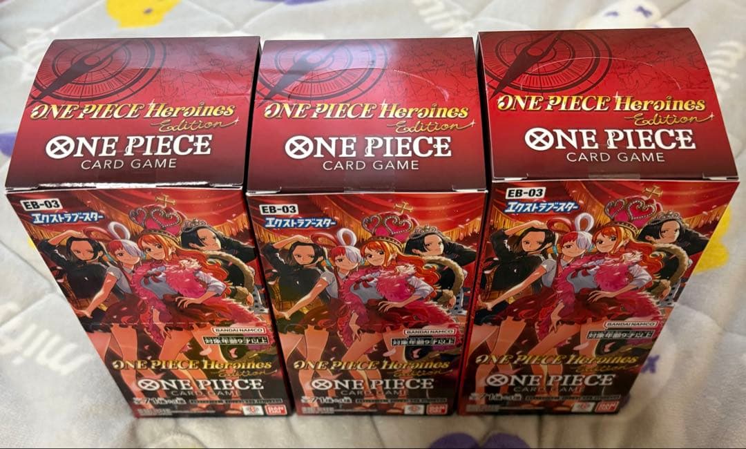 ヒロインズエディション エクストラブースター 新品未開封 テープ付き 3BOX