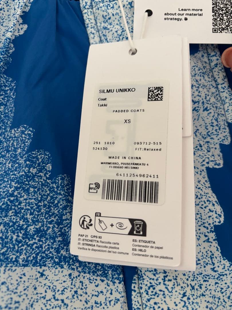 【新品未使用】marimekko 25 pre spring コート