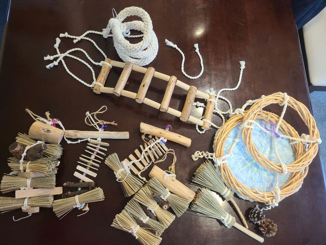 ② MEGオーダーバードアスレチック　流木　ハンドメイド