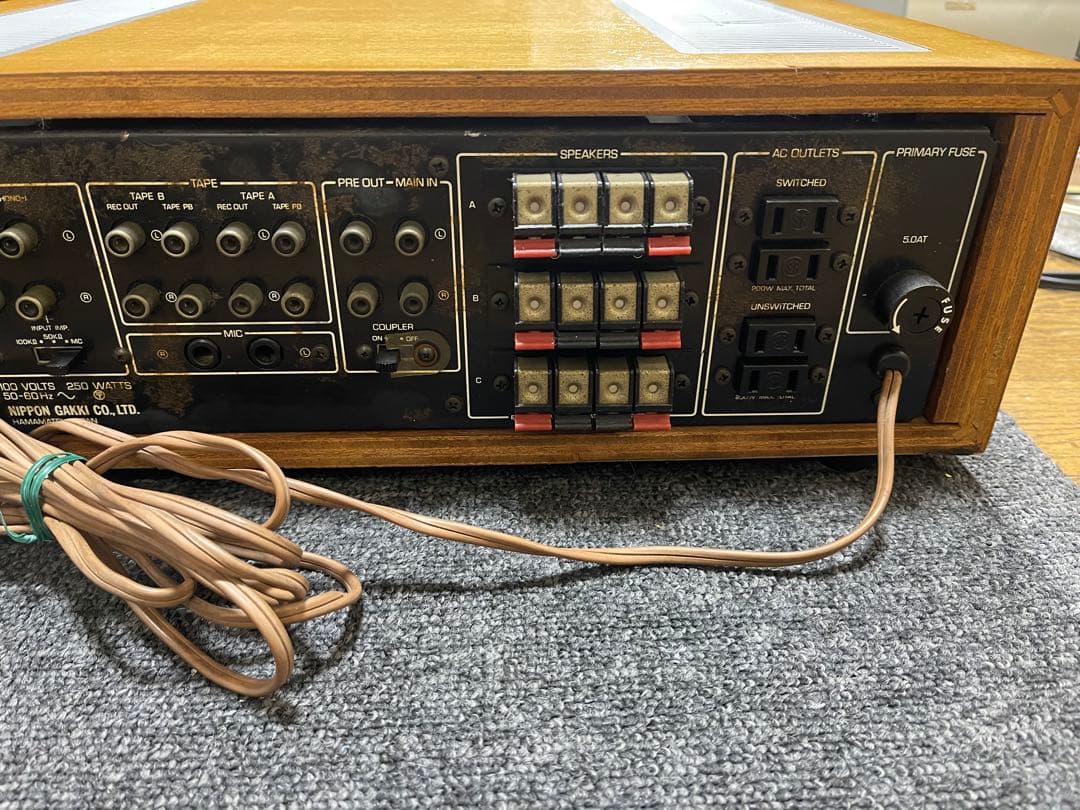 H*M様 YAMAHA CA-1000 プリメインアンプ (02)