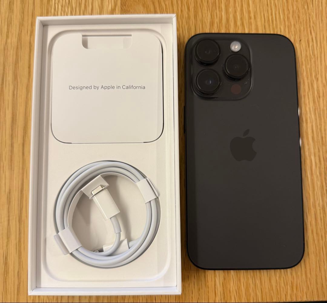 【残量93%】Apple iPhone14Pro 128GB スペースブラック