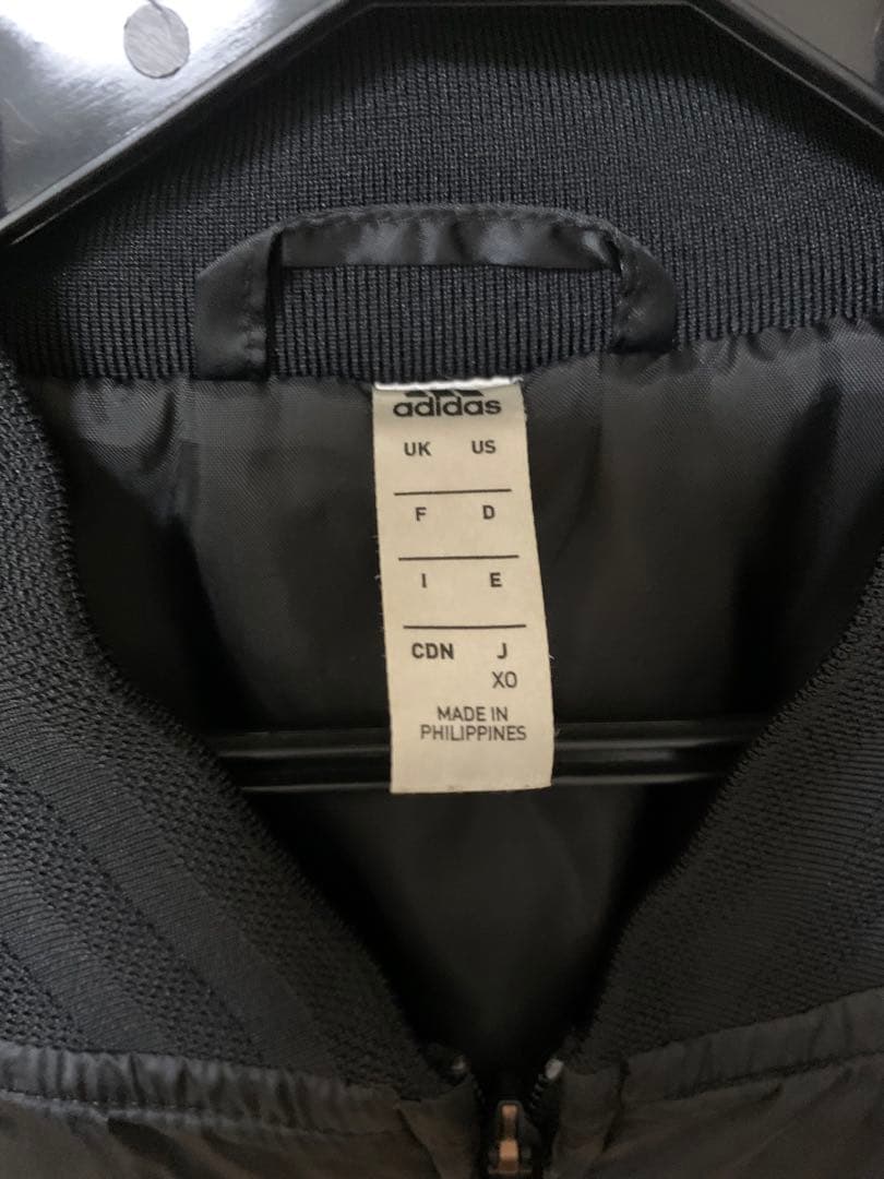 adidas ブラック オールブラックススカジャン ドラゴン刺繍