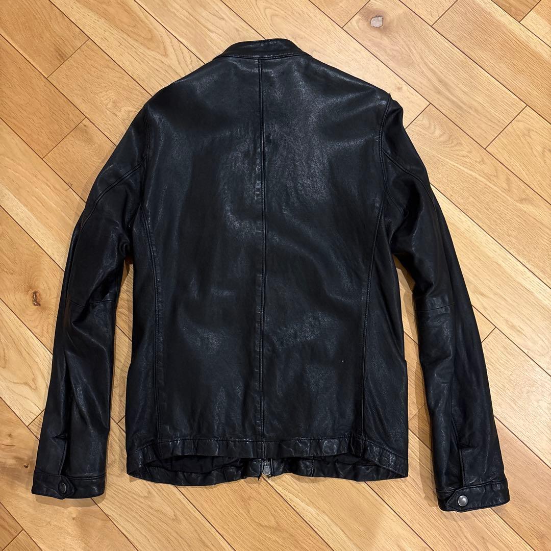 トゥモローランド　黒 レザー ライダースジャケット　M