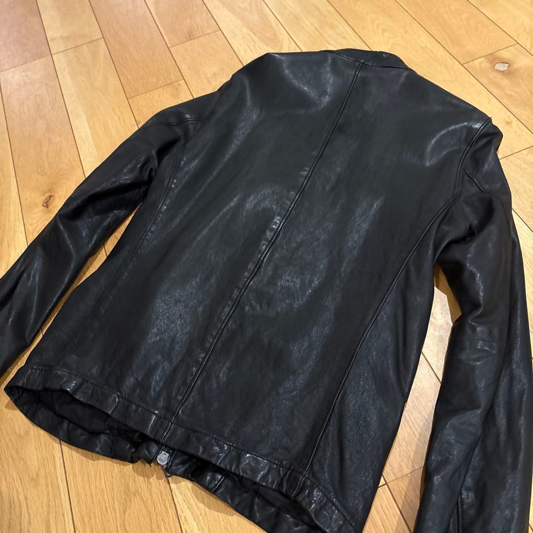 トゥモローランド　黒 レザー ライダースジャケット　M