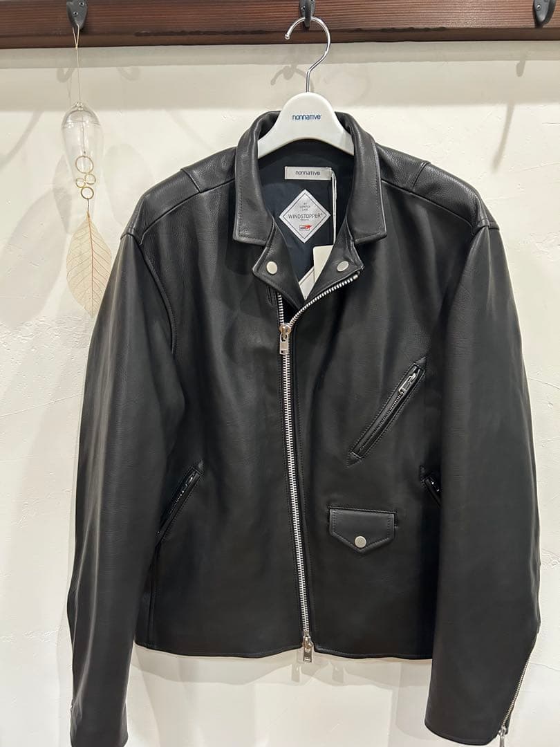 ジャケット・アウター nonnative RIDER BLOUSON COW LEATHER 2