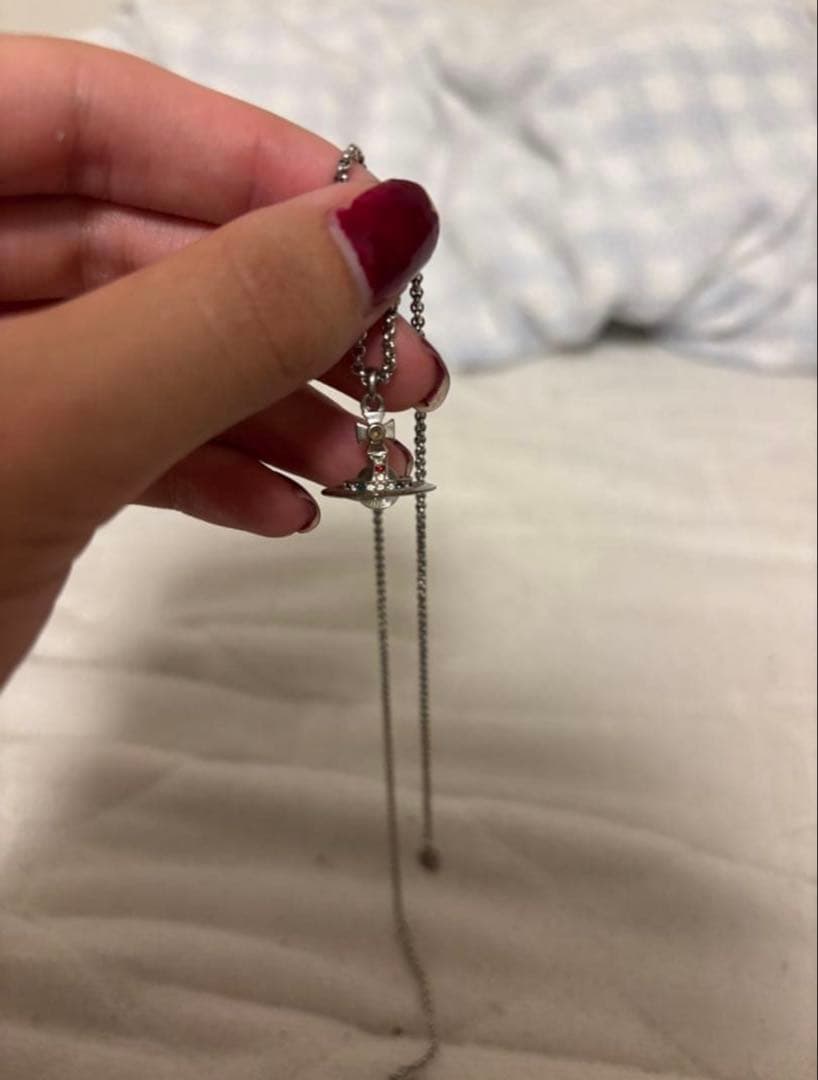 よ*か様 Vivienne Westwood シルバー ネックレス